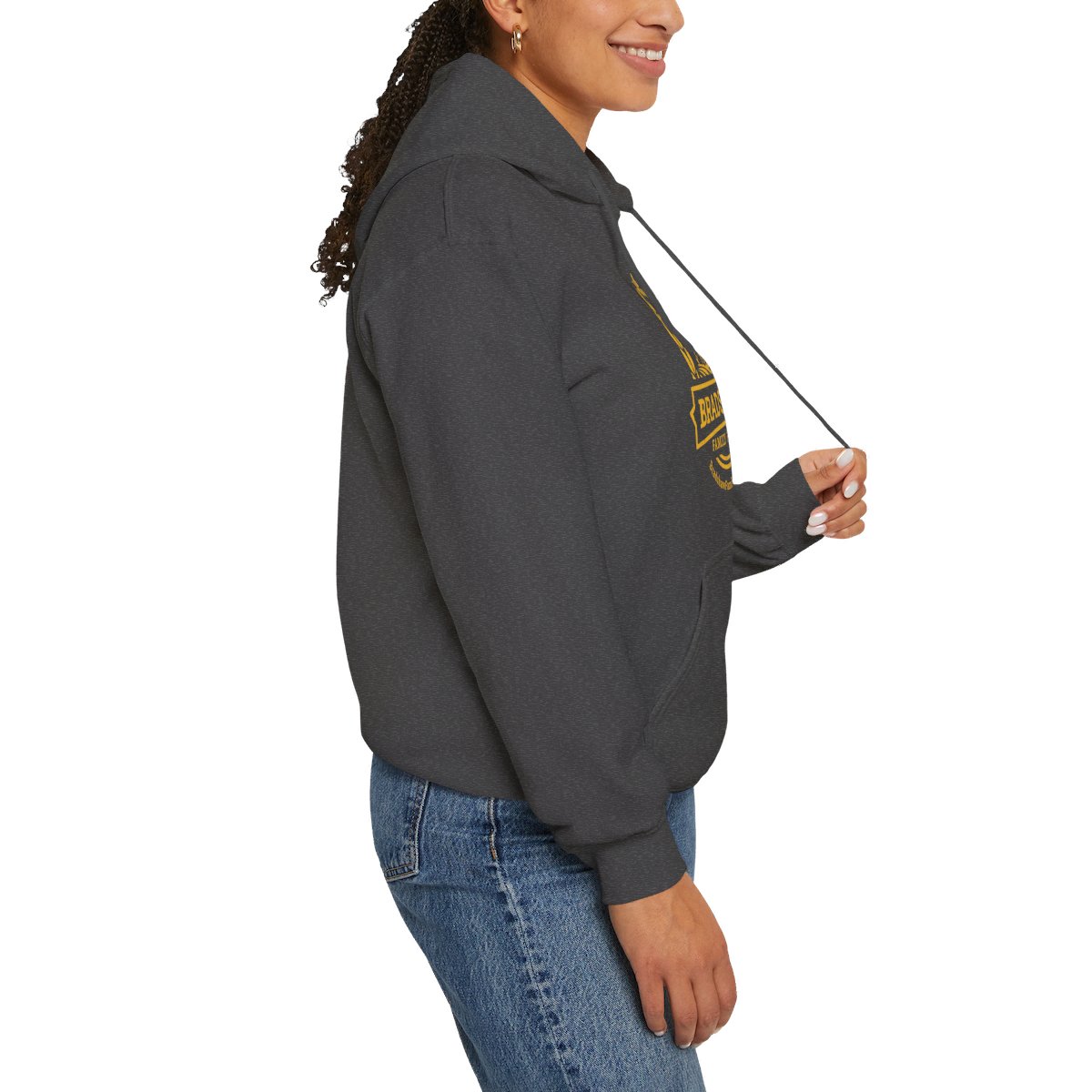 Bradshaw family farms logo on shirt