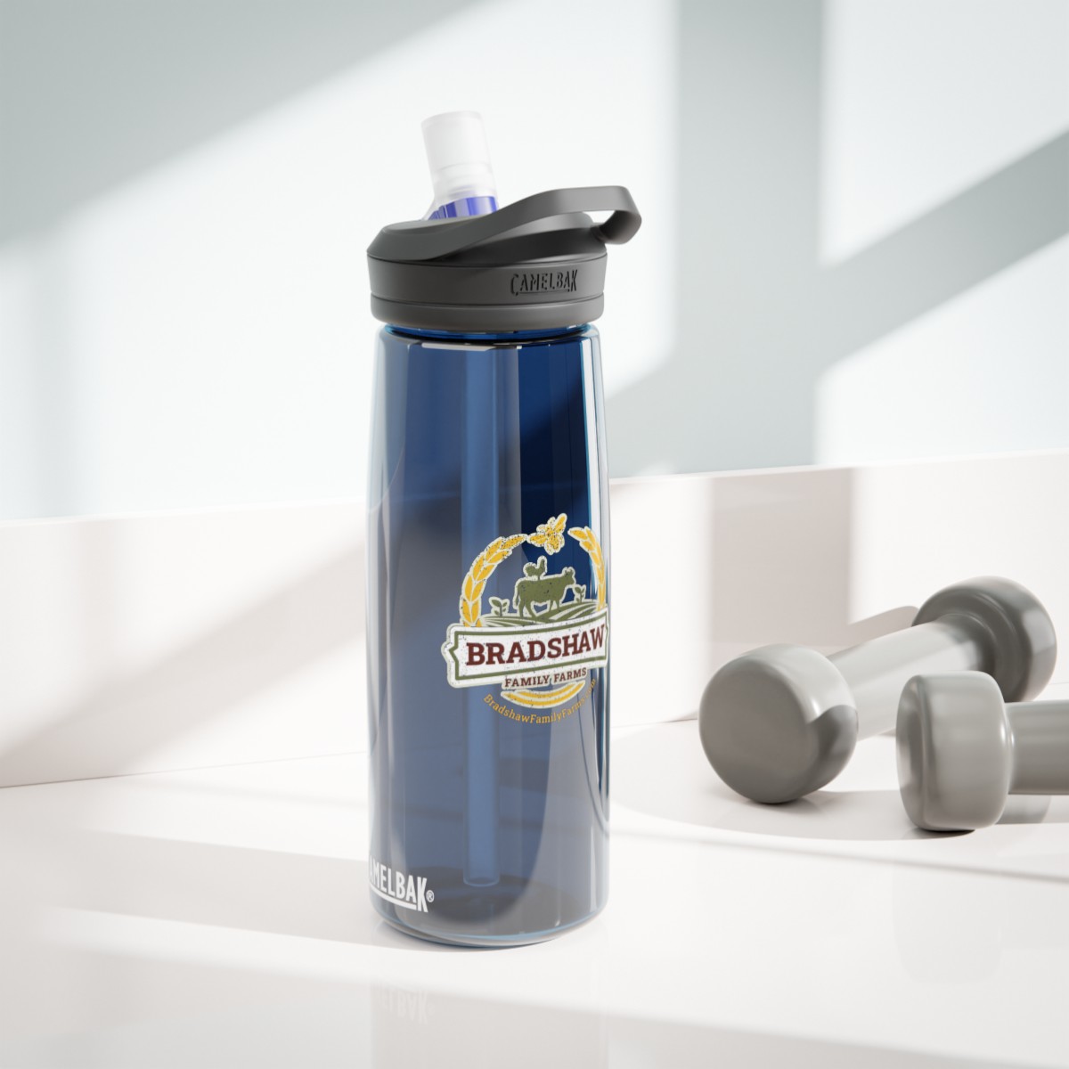 Promotional bottle for Farm in Asheville