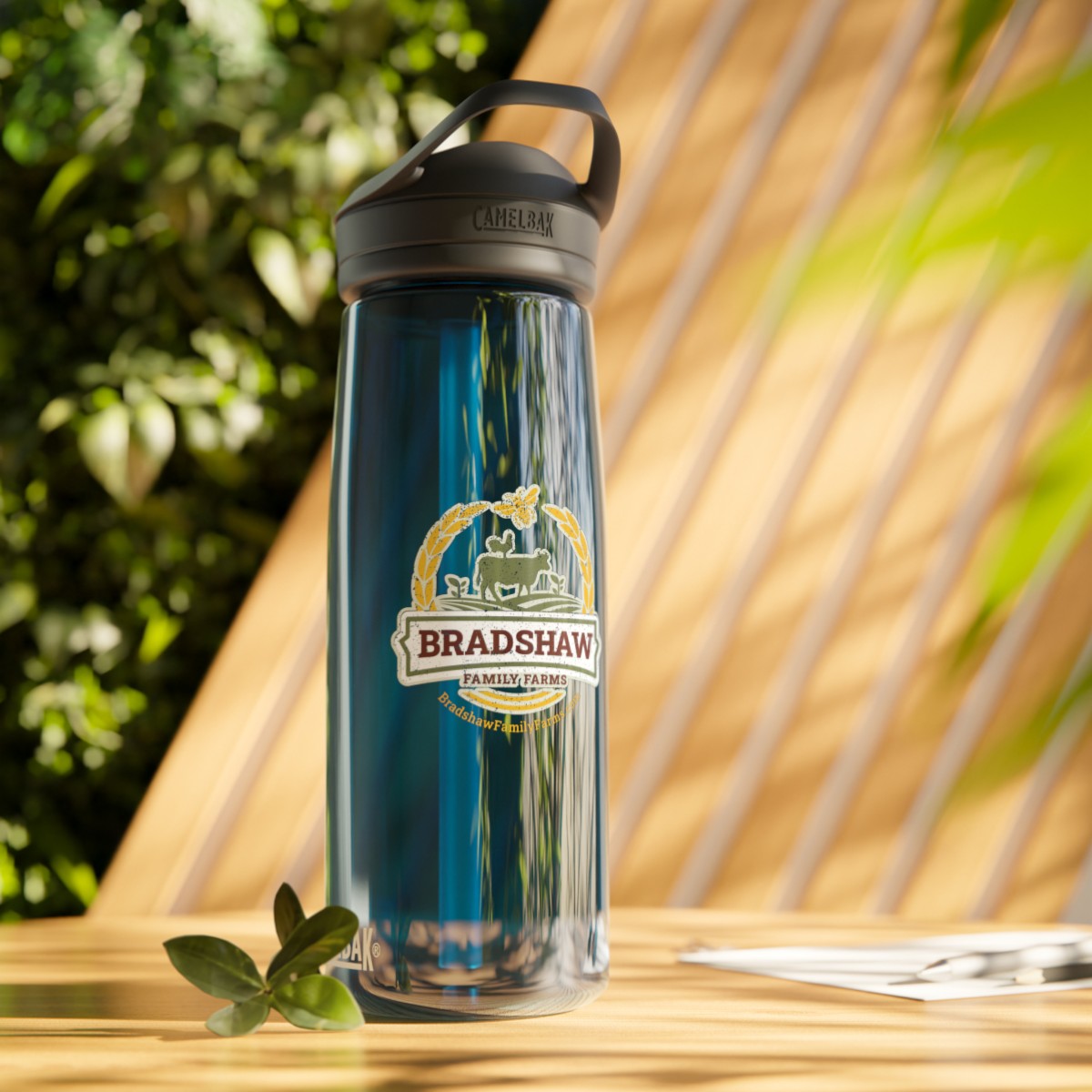 Promotional bottle for Farm in Asheville