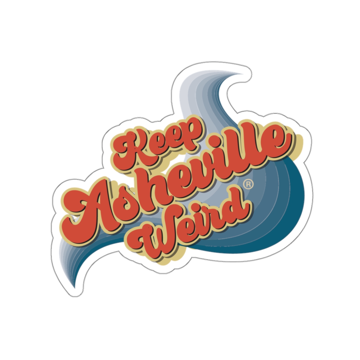 Keep Asheville Weird® Decal 14